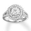 Thumbnail Image 1 of Previously Owned Diamond Fashion Ring 7/8 Carat tw 14K White Gold