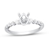 Thumbnail Image 1 of Previously Owned Diamond Engagement Ring Setting 1/3 ct tw Round 14K White Gold