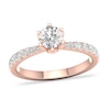 Thumbnail Image 1 of Previously Owned Diamond Ring 3/4 ct tw Round-cut 14K Rose Gold