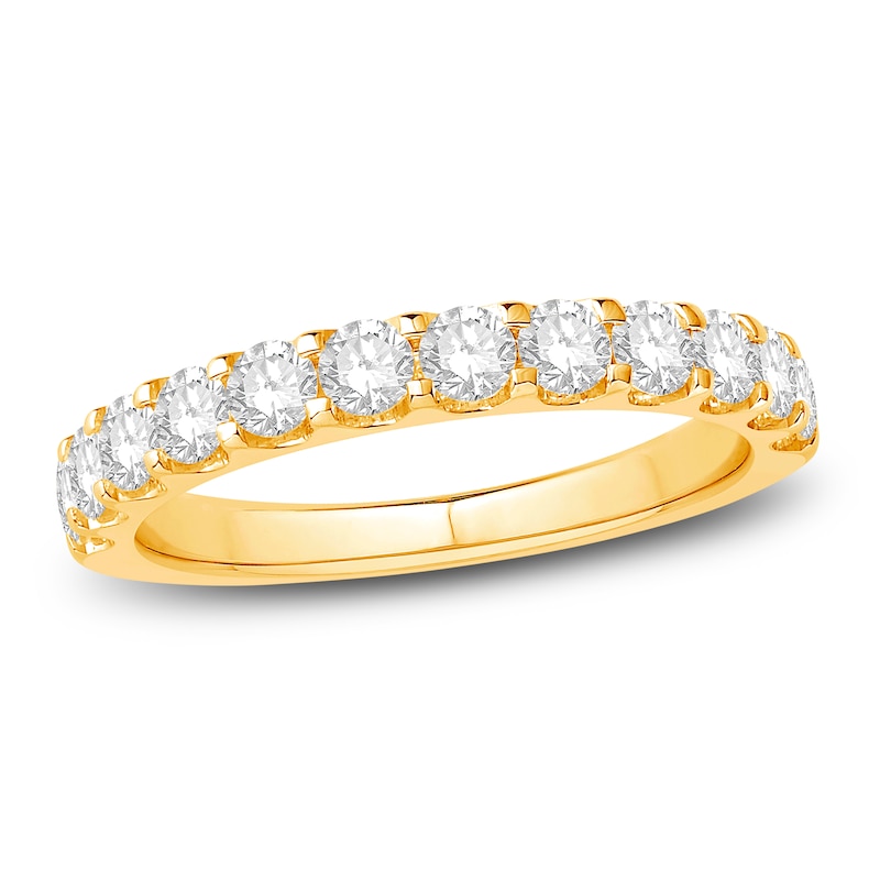 Main Image 1 of Previously Owned Diamond Anniversary Band 7/8 ct tw Round 14K Yellow Gold