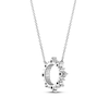 Thumbnail Image 3 of Previously Owned Diamond Pendant Necklace 1/2 ct tw Round 18K White Gold