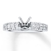 Thumbnail Image 1 of Previously Owned Diamond Engagement Ring 3/4 ct tw Round 14K White Gold