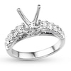 Thumbnail Image 4 of Previously Owned Diamond Engagement Ring 3/4 ct tw Round 14K White Gold