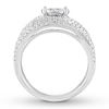 Thumbnail Image 2 of Previously Owned Diamond Engagement Ring 1-1/2 ct tw Round-cut 14K White Gold