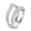 Thumbnail Image 1 of Previously Owned Vera Wang WISH Diamond Enhancer Ring 1 ct tw Round 14K White Gold