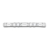 Thumbnail Image 2 of Previously Owned Diamond Anniversary Band 1/3 ct tw Baguette/Round Platinum