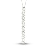 Thumbnail Image 4 of Previously Owned Lab-Created Diamond Necklace 2 ct tw Round 14K White Gold