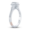 Thumbnail Image 2 of Previously Owned Pnina Tornai Lab-Created Diamond Engagement Ring 1-1/2 ct tw Oval/Round 14K White Gold