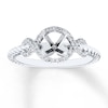 Thumbnail Image 1 of Previously Owned Diamond Ring Setting 1/5 ct tw Round-cut 14K White Gold