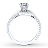 Thumbnail Image 2 of Previously Owned Diamond Ring Setting 1/5 ct tw Round-cut 14K White Gold