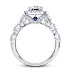 Thumbnail Image 1 of Previously Owned Vera Wang WISH 2 ct tw Diamond Engagement Ring 14K White Gold Ring