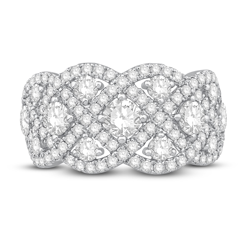 Main Image 3 of Previously Owned Diamond Ring 2 ct tw Round 14K White Gold