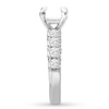 Thumbnail Image 3 of Previously Owned Diamond Ring Setting 1 carat tw Round 14K White Gold