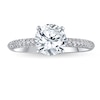 Thumbnail Image 2 of Previously Owned Diamond Engagement Ring Setting 1/4 ct tw Round 14K White Gold