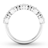 Thumbnail Image 1 of Previously Owned Diamond Anniversary Band 3/4 ct tw Round-cut 14K White Gold