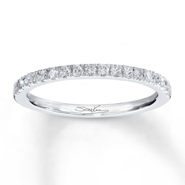 Previously Owned Scott Kay Band 1/4 ct tw Diamonds 14K White Gold