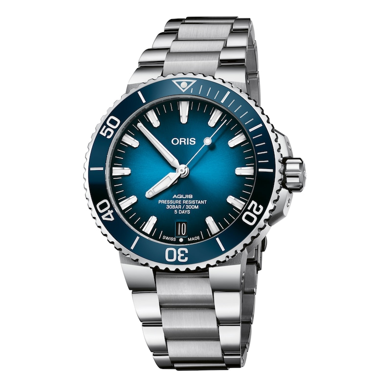 Main Image 1 of Previously Owned Oris Aquis Date Men's Watch 01 400 7763 4135-07 8 24 09PEB