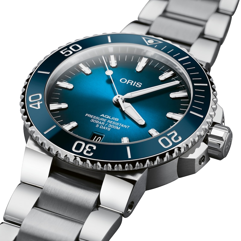 Main Image 2 of Previously Owned Oris Aquis Date Men's Watch 01 400 7763 4135-07 8 24 09PEB