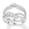 Thumbnail Image 1 of Previously Owned Diamond Enhancer Ring 1 carat tw Round-cut 14K White Gold