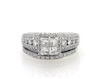 Thumbnail Image 1 of Previously Owned Princess & Round-Cut Diamond Bridal Set 1-1/4 ct tw 14K White Gold