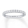 Thumbnail Image 0 of Previously Owned Diamond Eternity Band 1 ct tw Round-cut 14K White Gold