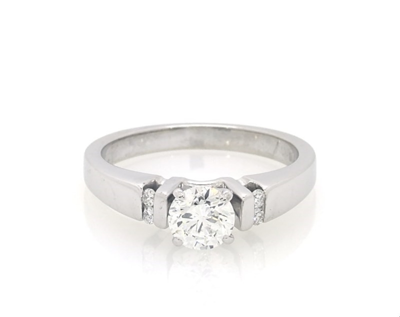 Main Image 1 of Previously Owned Diamond Ring 5/8 ct tw 14K White Gold