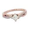 Thumbnail Image 1 of Previously Owned Diamond Bypass Engagement Ring 5/8 ct tw 14K Rose Gold