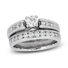 Thumbnail Image 0 of Previously Owned Diamond Bridal Set 1-1/3 ct tw 14K White Gold