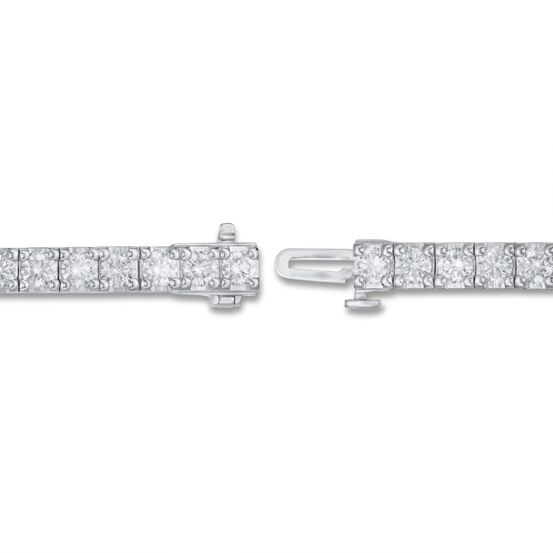 Previously Owned Lab-Created Diamond Bracelet 5 ct tw Round 14K White Gold