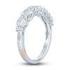 Thumbnail Image 2 of Previously Owned Pnina Tornai Lab-Created Diamond Anniversary Ring 1-1/2 ct tw Round/Oval 14K White Gold