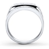 Thumbnail Image 1 of Previously Owned Diamond Men's Band 1 ct tw Round-cut 10K White Gold