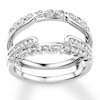 Thumbnail Image 0 of Previously Owned Diamond Enhancer Ring 3/4 ct tw Round-cut 14K White Gold