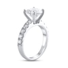 Thumbnail Image 2 of Previously Owned Lab-Created Diamond Engagement Ring 3-1/6 ct tw Round 14K White Gold