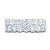 Thumbnail Image 3 of Previously Owned Pnina Tornai Lab-Created Diamond Anniversary Band 3 ct tw Round 14K White Gold