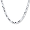 Thumbnail Image 1 of Previously Owned Hollow Chain Link Necklace 10K White Gold 22&quot; Length