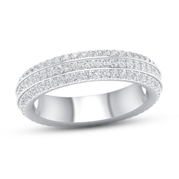 Previously Owned Diamond Eternity Ring 1 ct tw Round 14K White Gold