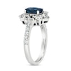 Thumbnail Image 2 of Previously Owned Le Vian Natural Sapphire Ring 5/8 ct tw Diamonds Platinum