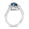 Thumbnail Image 3 of Previously Owned Le Vian Natural Sapphire Ring 5/8 ct tw Diamonds Platinum