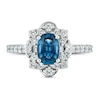 Thumbnail Image 4 of Previously Owned Le Vian Natural Sapphire Ring 5/8 ct tw Diamonds Platinum