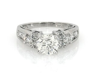 Previously Owned Diamond Engagement Ring 2-1/3 ct tw Platinum | Jared