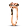 Thumbnail Image 4 of Previously Owned Le Vian Natural Morganite Ring 1/4 ct tw Diamonds 14K Strawberry Gold