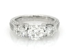 Thumbnail Image 1 of Previously Owned Diamond Engagement Ring 2-7/8 ct tw 14K White Gold