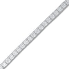 Thumbnail Image 1 of Previously Owned Lab-Created Diamond Bracelet 3 ct tw Round 14K White Gold