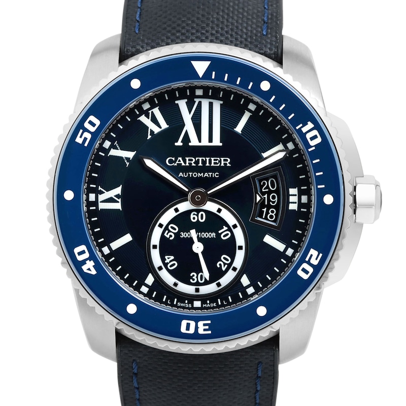 Previously Owned Cartier Calibre de Cartier Men's Watch 91923404306