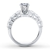 Thumbnail Image 2 of Previously Owned Diamond Engagement Ring Setting 1 ct tw Round 14K White Gold