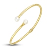 Thumbnail Image 1 of Previously Owned Freshwater Cultured Pearl Bangle Bracelet 14K Yellow Gold