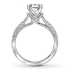 Thumbnail Image 1 of Previously Owned Diamond Engagement Ring Setting 1/3 ct tw Round 14K White Gold