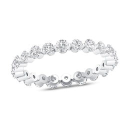 Previously Owned Diamond Eternity Ring 1 ct tw Round 14K White Gold