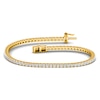 Thumbnail Image 0 of Previously Owned Lab-Created Diamond Tennis Bracelet 1 ct tw Round 14K Yellow Gold 7.25"