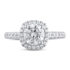 Thumbnail Image 2 of Previously Owned Lab-Created Diamond Engagement Ring 2 ct tw Round 14K White Gold